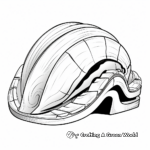 Educational Parts of a Clam Coloring Pages 2