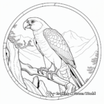 Educational Scarlet Macaw Life Cycle Coloring Pages 4