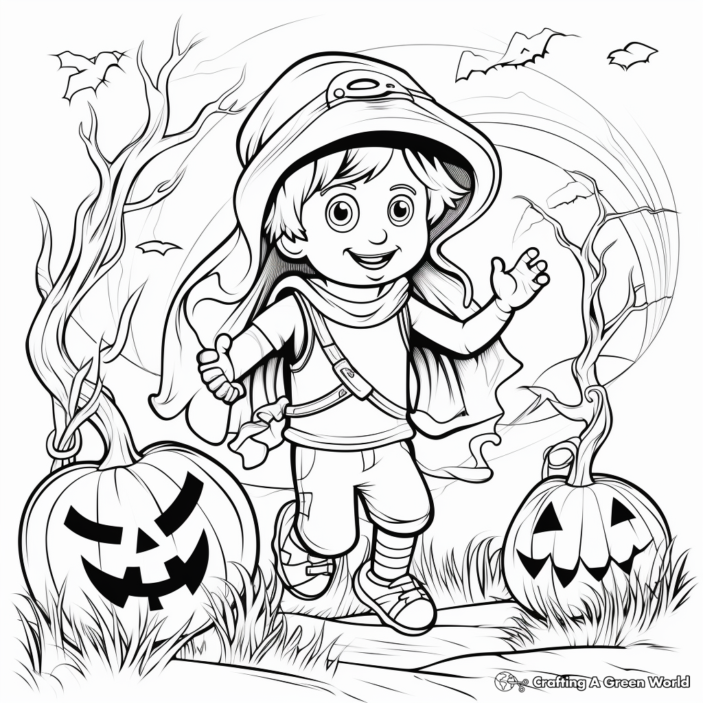 Educational Stay Away from Strangers Coloring Pages 2