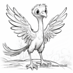 Educative Pyroraptor Facts and Coloring Page 4