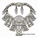 Egyptian Jewelry Coloring Pages 2
