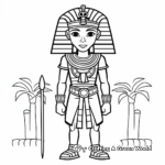 Egyptian Pharaoh Coloring Pages 2