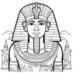 Egyptian Pharaoh Coloring Pages 3