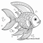 Elegant Starfish Coloring Pages 2