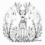 Enchanting Forest Creatures Coloring Sheets 2