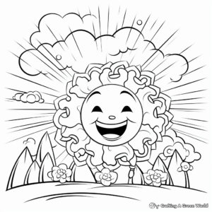 Encouraging Word Coloring Pages to Boost Morale 1
