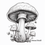 Endangered Mushroom Species Coloring Pages 3