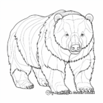 Endangered Species: Northern Hairy-Nosed Wombat Coloring Pages 2