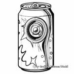 Energy Drink Can Coloring Sheets for Teens 3