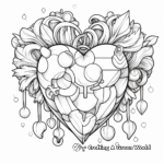 Engaging Heart Puzzle Coloring Pages 4