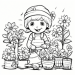 Engaging Kindergarten Spring Coloring Pages 3