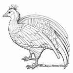 Engaging White Pheasant Coloring Pages for Creativity 4