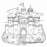 Enter the Castle: Medieval-Themed Printable Coloring Pages 2