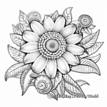 Enticing Perianth Flower Part Coloring Pages 2