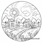 Environmental Earth Day April Coloring Pages 3