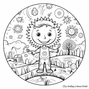 Environmental Earth Day April Coloring Pages 4