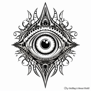 Evil Eye Protection Talisman: Culture Rich Coloring Pages 2