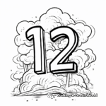 Exciting 11-20 Number Coloring Pages 3
