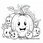 Exciting Apple Coloring Pages 4