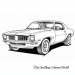 Exciting Chevrolet Camaro Coloring Pages 2