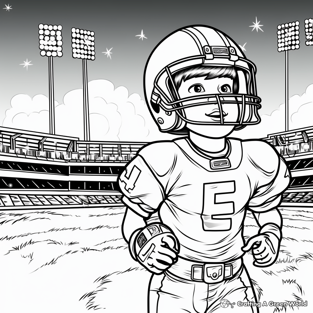 Exciting Friday Night Lights Coloring Pages 2