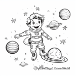 Exciting Gravity on Different Planets Coloring Pages 4
