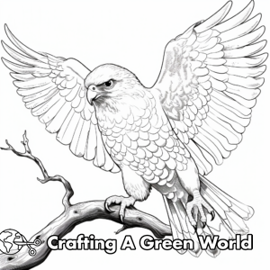 Falcon Coloring Pages - Free & Printable!
