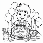 Exciting Happy Birthday Coloring Pages 4