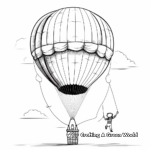 Exciting Helium Balloon Coloring Pages 4
