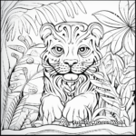 Exciting Jungle Coloring Pages 3