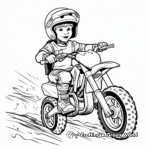 Exciting Off-Roading Dirt Bike Coloring Pages 3
