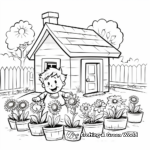 Exciting Outdoor Spring Activities Coloring Pages 2
