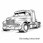 Exciting Racing Truck Coloring Pages for Speed Lovers 3