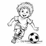 Exciting Soccer Coloring Pages 2