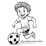 Exciting Soccer Coloring Pages 3