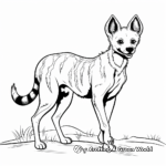 Exciting Tasmanian Tiger Coloring Pages 2