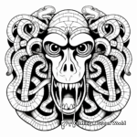 Exhilarating Snakeskin Coloring Pages for Adventurous Artists 4