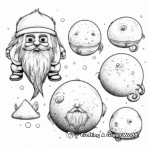 Exotic Dwarf Planets Collection Coloring Book Pages 3