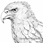 Exotic Harpy Eagle Adult Coloring Pages 3