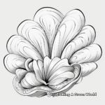 Exotic Manila Clam Coloring Pages 4