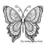 Exotic Queen Alexandra's Birdwing Butterfly Mandala Pages 1