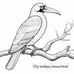 Exotic Toucan Coloring Pages 3