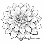 Exotic Water Lily Flower Coloring Pages for Creatives 2
