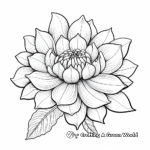 Exotic Water Lily Flower Coloring Pages for Creatives 3