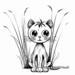 Experimental Cyperus Cat Coloring Pages 3