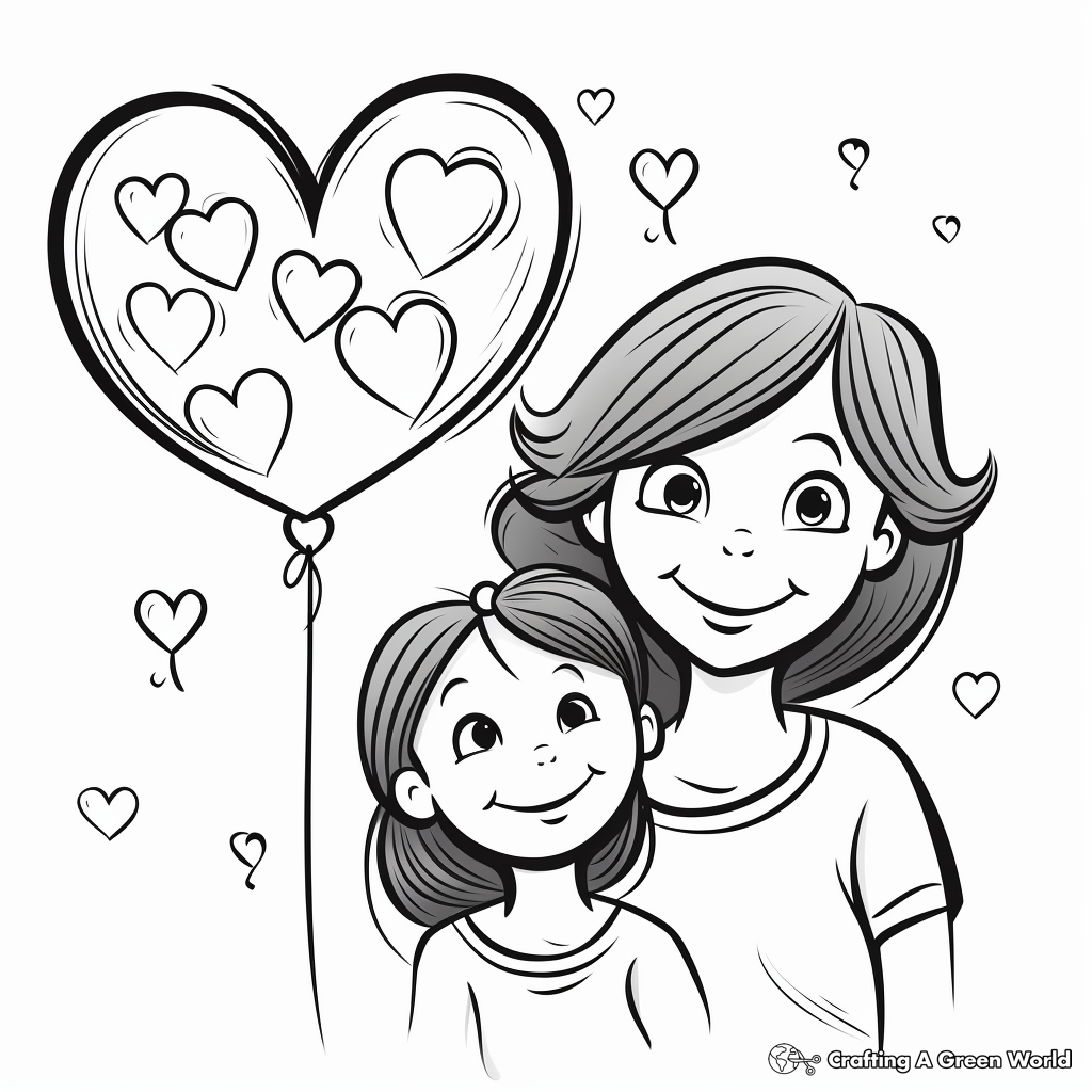 Expressions of Love: Birthday Wishes for Mom Coloring Pages 3