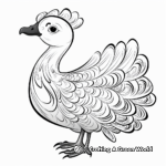 Extinct but not Forgotten: Dodo Bird History Coloring Sheets 4