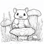 Fairy-Tale Inspired Badger Coloring Pages 2