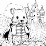 Fairy-Tale Inspired Badger Coloring Pages 4