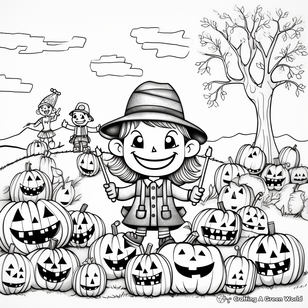 Fall Festival Coloring Pages 4